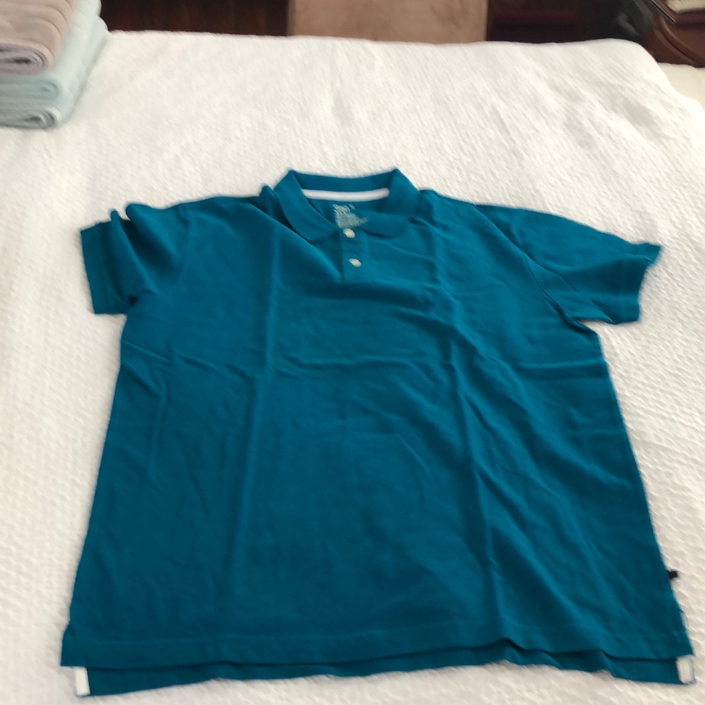 Gap turquoise polo shirt size XL